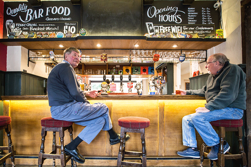 Friendly Bar in Cranleigh